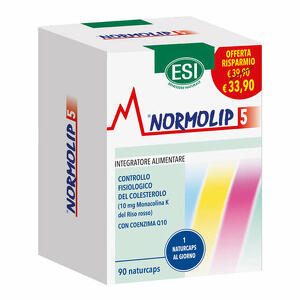 Normolip - Esi  5 90 naturcaps taglio prezzo