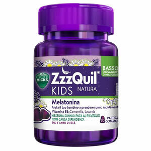 Vicks - Zzzquil kids natura 30 pastiglie gommose