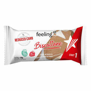 Feeling ok - Biscottone vaniglia limone 50 g