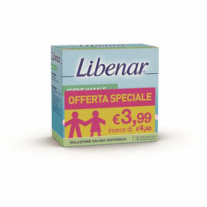 Libenar - Soluzione isotonica  15 flaconcini da 5 ml taglio prezzo