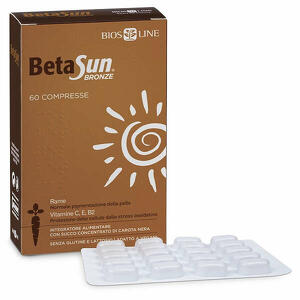 Biosline - betasun bronze 60 compresse