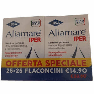 Aliamare - Iper 25 + 25 flaconcini 5 ml bipacco