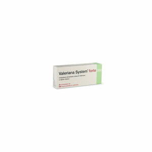 Valeriana system - Valeriana System Forte 20 Compresse