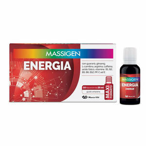 Massigen - Massigen Energia 10 Flaconcini 25ml